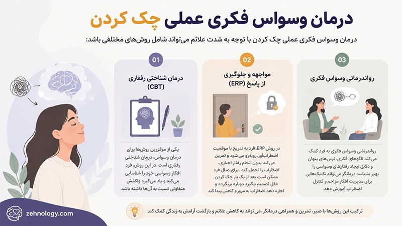درمان وسواس فکری عملی چک کردن