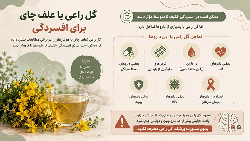 داروهای گیاهی ضد افسردگی و شادی آور